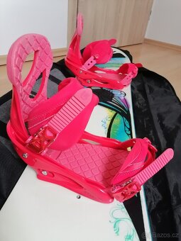 Snowboard Burton, SNB boty, Quiksilver helma - 6