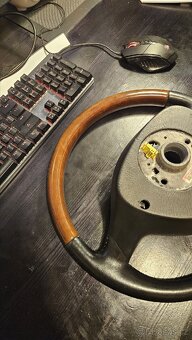 Dřevěný volant Passat b5.5, Bora, Golf, Octavia - 6