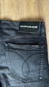 Pánské černé jeany Calvin Klein w32 l34 - 6