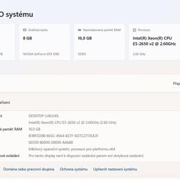 Herní PC ,konfigurace je patrna ze screenshotů. za symbolick - 6