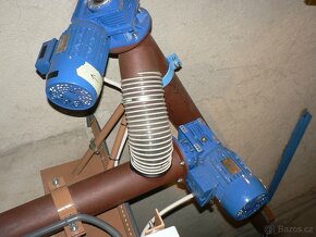 šnekový dopravník na uhlí, pelety, obilí,drtě,sypký materiál - 6