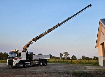Volvo FM420 6x2 - sklápěč s hydraulickou rukou - 6