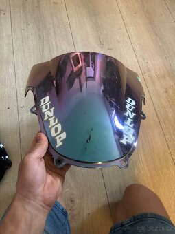 Predni svetlo iridiove a kourove plexi na Suzuki Gsxr 00-03 - 6