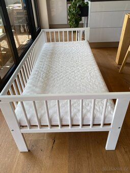 Dětská postel IKEA Gulliver 160x70cm + rošt + matrace - 6