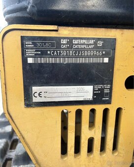 Caterpillar 301.8C – minibagr - 6