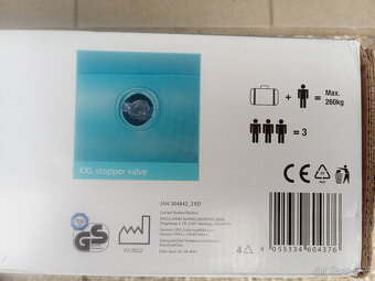 Nový nafukovací člun + 2 vesla, 272cm dlouhý, nosnost 260kg - 6