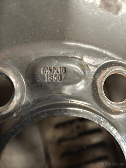 Plechový disk 6,5x16 ET50  5x108 FORD - 6