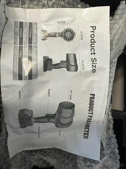 Aku foukač / mini turbo ventilátor (1069) - 6