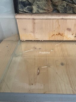 Použité terárium s pozadím 120x50x60 (ŠxHxV) - 6