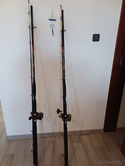 2x Simano Force Master Catfish+ miltiplikátor Okuma - 6