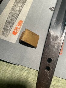Japonský Starožitný Samurajský meč Tanto Kunisada - 6