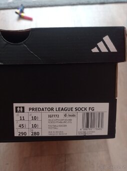 Nové kopačky Adidas Predator sock FG (vel 10,5 /45,3) - 6