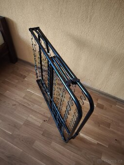 Skládací postel - přistýlka 190x80x40 cm s čistou matrací - 6