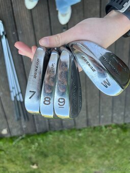 Golfové hole + vintage bag - 6