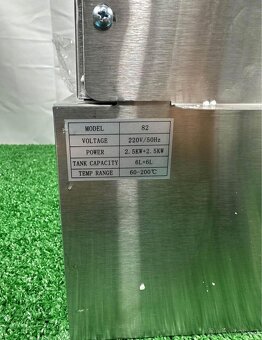 Elektrická dvojitá fritéza - 2 x 6L - 6