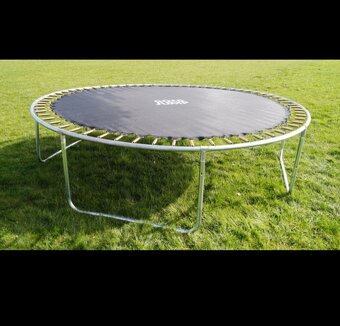 Modrá trampolína 305cm +schůdky +plachta - 6