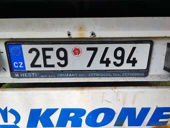 Návěs Krone - placht - 6