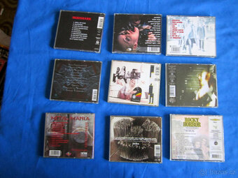 CD DVD rock metal cz-en, stojan na cd - 6