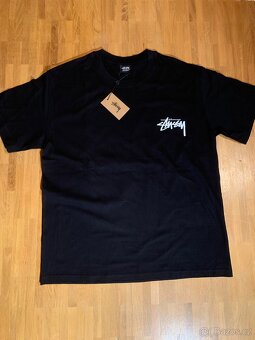Stüssy tričko – Basic Logo – nové – 8 ks (černé/bílé) - 6