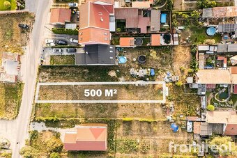 Prodej pozemku k bydlení, 500 m2 - Opatovice, ev.č. 01541 - 6
