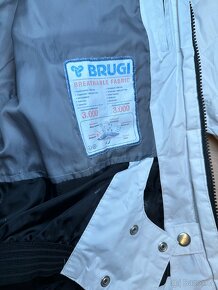 Lyžařská bunda Brugi, bílá - 6