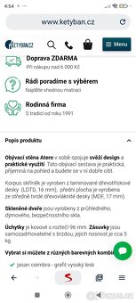 Luxusní obývací stěna ATERO - 6