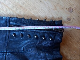 kožená bunda v koženém stylu - 6