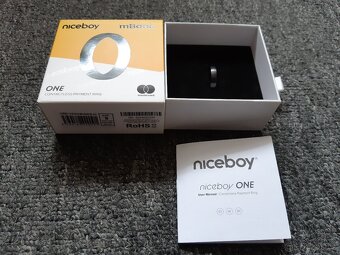 Platební prsten ONE Brushed black S9 - 6