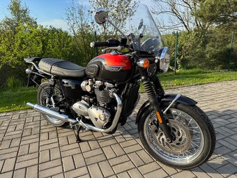Triumph Bonneville T120 1.majitel 12tKm Navi - 6