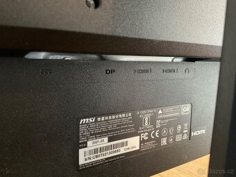 Herní monitor MSI Optix G27CQ4 27", 165hz, Quad HD 2560x144 - 6