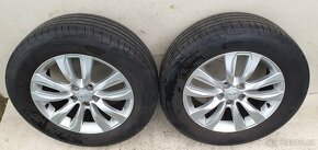 Originální Alu kola Kia Sorento 18" 5x114,3, pěkné Good Year - 6