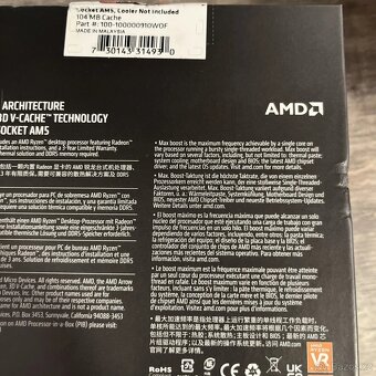 Nový procesor AMD Ryzen 7 7800X3D se zárukou - 6