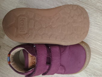Barefoot dětské kotníkové boty Koel - Don 2.0 Bordo vel. 23 - 6