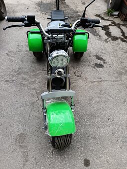 Tříkolka 2000W dvoumístná Nová - 6