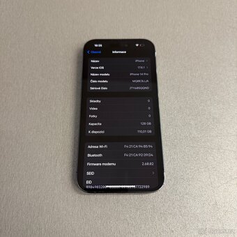 iPhone 14 Pro 128GB deep purple, 12 měsíců záruka - 6