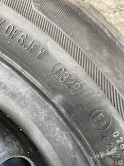 Sada plech. disků 5x100 s pneu 185/60/15 cca 7 mm - 6