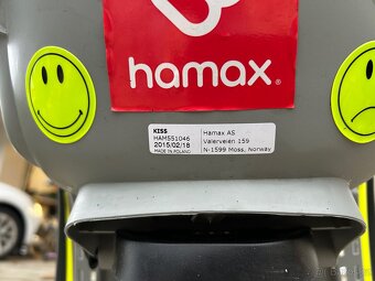 Dětská sedačka na kolo Hamax (2 držáky na kolo) - 6