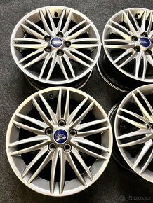 5x108 R16 originál alu disky Ford + senzor - 6