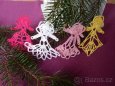 Háčkované vánoční ozdoby - 6