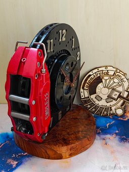 Hodiny z brzdového kotouče - Autonábytek Kovář - 6