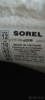 Sorel zimní boty dámské vel.43 - 6