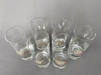 Krásná sada sklenic z foukaného křišťálu od Nastal (Německo) - 6