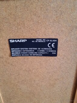 Sharp XL-45H mikro Hi-Fi systém - 6