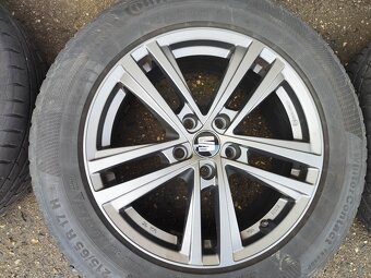 17"zimní alu sada 5x112 origo Tarraco Kodiaq Tiguan 2 215/6 - 6