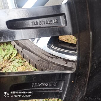 Orig.alu disky VW GOLF 6 18" - 6