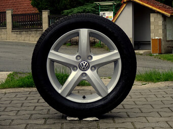 ZIMNÍ ORIGINÁL VW 16" 5x112 pneu 205/55R16 Dunlop - 6