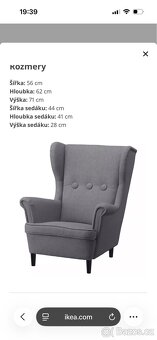 Dětské křeslo Ikea Strandmon - 6