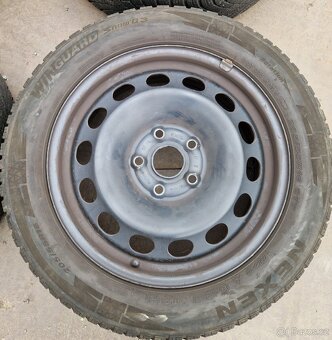 4x Plechovy Disk Octavia 5x112R16...Zimni pneu - 6
