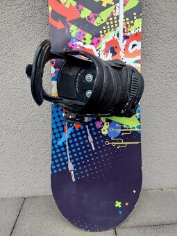 Snowboard STUF včetně vázání, 125 cm + boty - 6