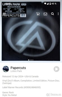 Linkin Park -Papercuts Linkin Park 2x Lp ZEOTROPE - 6